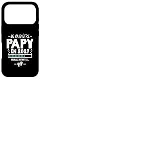 Je Vais &Ecirc;tre Papy en 2027 - Annonce 1er Grossesse Futur Papi Coque pour iPhone 17 Pro
