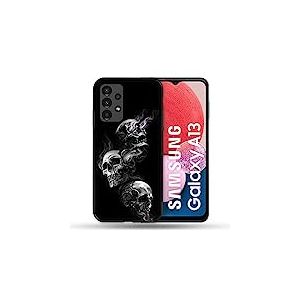 Coque pour Samsung Galaxy A13 / A04S Tete de Mort Triple