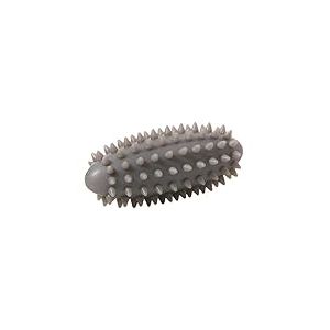 Togu Knobbed une balle de Massage à picots - Argent - Taille: 11 x 5 cm