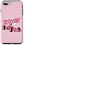 Disney Minnie Mouse Racing Team "ZOOOOM!" Race Car Driver Coque pour iPhone 7 Plus/8 Plus