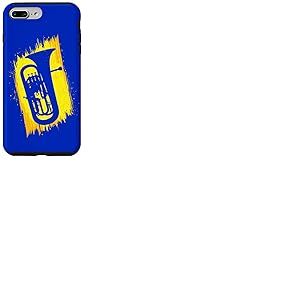 Euphonium Art pour Fierté Joueur d'euphonium de Brass Band Coque pour iPhone 7 Plus/8 Plus