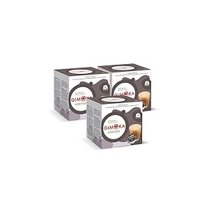 Gimoka Go&ucirc;t CORTADO - 48 Capsules - Compatibles avec les machines &agrave; caf&eacute; de la marque Nescaf&eacute;* Dolce Gusto* - Produit en Italie (lot de 3 x 16)