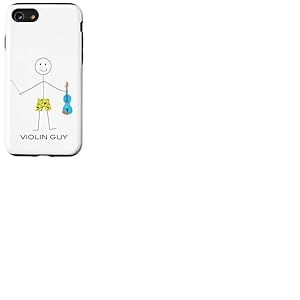 Violon pour Homme drôle, Cadeaux de Musicien Coque pour iPhone SE (2020) / 7/8