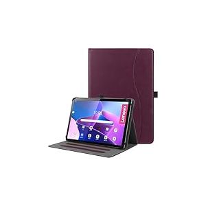 HGWALP &Eacute;tui Universel pour Tablette 9",9.7",10.1",10.2",10.5",10.9",11",Housse Support en Cuir &agrave; Plusieurs Vues Angles dragonne pour Tablette 9" 10.1", avec Bande de Fixation en Silicone R&eacute;glable-PL