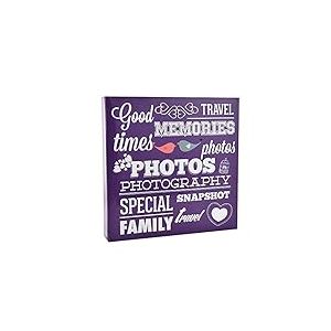 ARPAN Lot de 2 Pochettes en Plastique Violet 500 Grand Format