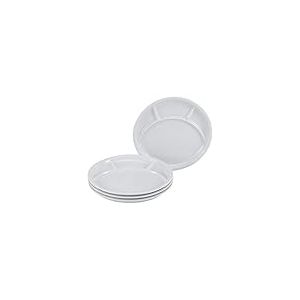 Creatable, 22922, Série Assiettes à fondue et gril UNIVERSAL, set de vaisselle, assiettes à fondue 4 pièces