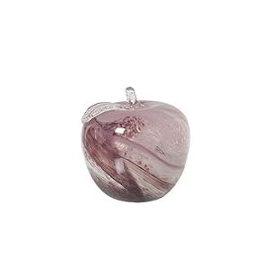Alexandra House Living Figurine décorative Rose Cristal Pomme 13 x 13 cm