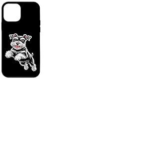 Chien Schnauzer Sauteur Coque pour iPhone 12 mini
