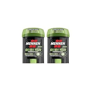 MENNEN Déodorant Stick Green Yuzu 60ml (Lot de 2)