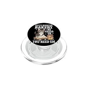 Kitty Biscuits Bakery Nous Les pétrissons, Vous en Avez Besoin PopSockets PopGrip pour MagSafe