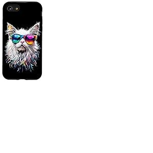 Chat Angora Turc Chat Blanc Angora Cat Doux Angora Coque pour iPhone SE (2020) / 7/8