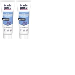 MARIE ROSE - Shampooing Doux Anti-Poux - Complément de Traitement - 250 mL - Shampooing à l'Huile Essentielle de Lavande - Tout Type de Cheveux - Fabriqué en France (Lot de 2)