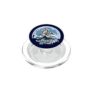 Mont Matterhorn Suisse Zermatt Cadeaux de randonn&eacute;e Suisse PopSockets PopGrip pour MagSafe