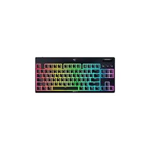 Razer BlackWidow V4 Tenkeyless HyperSpeed - Clavier Gaming sans Fil remplaçable à Chaud (BT, Molette Multifonction et 3 Boutons) Interrupteur Orange, Disposition US