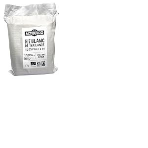ALTER ECO - Riz Tha&iuml; Bio et &Eacute;quitable 5 kg - Riz &Eacute;quitable Origine Tha&iuml;lande - Pr&ecirc;t en 15 Minutes