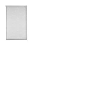 Estoralis | Selene | Store Enrouleur Moderne | sans Outil Tissu Tamisant | Blanc/Gris | 110 x 150 cm (Largeur/Hauteur) Taille du Tissu 107 x 150 cm | Stores pour fenêtres et Portes