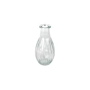 Talking Tables Vase Soliflore en Verre Transparent pour Fleurs Décoration Élégante Centre de Table Mariage Rebord de Fenêtre Fêtes Jardin Dîner d'Été Cheminée Cadeau Hauteur 14 cm