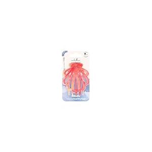 invisibobble Clipstar L Coral Hug (1 pièce) - Pince à cheveux plate pour femme - Grande pince à cheveux pour cheveux épais - Confortable et sans pression pour le yoga, les voyages et le sommeil