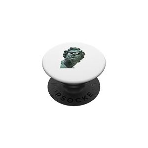 Sculpted to Judge - Ancient Statue Meme Tee PopSockets PopGrip Adh&eacute;sif