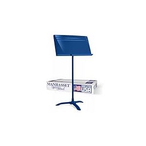 Pupitre Manhasset Symphony bleu verni 4801-B