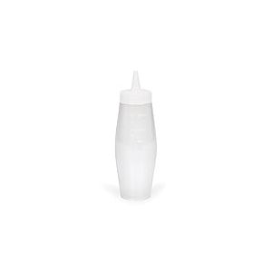 patisse 2048044 Flacon Verseur pour Remplir et Décorer 350 ml, Transparent/Blanc