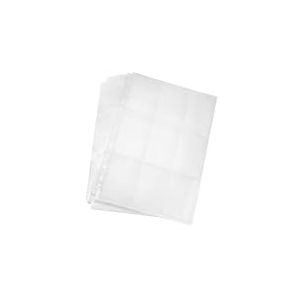 Carehabi 630 Pochettes pour Cartes, 35 Pages Feuilles Pochette Carte Double Face Transparentes 11 trous Protège Carte de Collection pour Pokémon Basket-ball Football Cartes