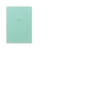Letts of London Edge Agenda scolaire semainier 2024/2025 avec notes (18 m) Bleu canard Format A5