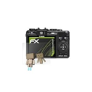 atFoliX FX-Mirror Film de protection d'écran pour Canon PowerShot G9