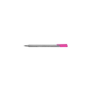 Staedtler Triplus Fineliner 334 - Feutre Pointe Superfine 0, 3 Mm Rose Fluo