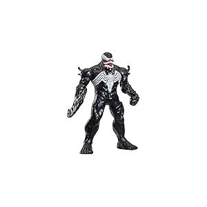 Marvel Spider-Man Venom Action &eacute;lectronique, Figurine &eacute;lectronique de 15 cm avec Effets sonores, Jouets de Super-h&eacute;ros pour Enfants, d&egrave;s 4 Ans