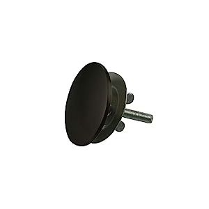 Westbrass D202-62 Cache-Trou d'évier de Cuisine de 5,1 cm, Noir Mat, 1 Pack