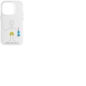 Violon pour Homme drôle, Cadeaux de Musicien Coque pour iPhone 14 Pro
