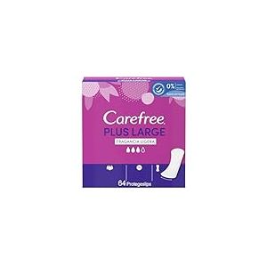 Carefree Salvaslip Plus Large Fragrance Légère 64 Unités 240 g - Paquet de 5
