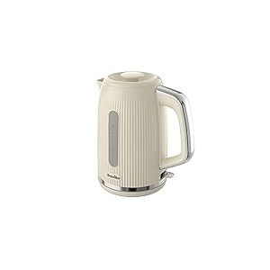 Breville Bold VKT223 Bouilloire électrique Vanille 1,7 l 3 kW Ébullition rapide Chrome crémeux argenté [VKT223]