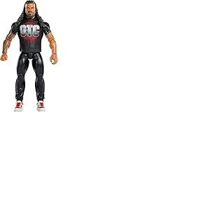 Mattel WWE Figurine articulée série Main Event Roman Reigns de 15 cm à Collectionner, Main Event Série 160, 14 Points d’Articulation et Look réaliste, JHH82