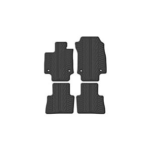 Gledring Set tapis de caoutchouc compatible avec Lexus NX PHEV 2022- (T profil 4-pi&egrave;ces + clips de montage)