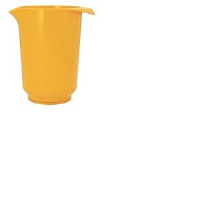 RBV Birkmann, Colour Bowls 709607 Bol mélangeur et de service, jaune coucher de soleil, 11 × 15 × 16,5 cm – 1 l, PET recyclable, résistant aux rayures, passe au lave-vaisselle et au micro-ondes