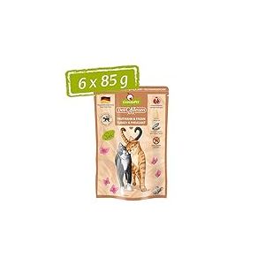 GranataPet Delicatessen Nourriture Humide pour Chats à la Dinde et au Faisan - Nourriture pour Chat - Nourriture pour Les gourmets - sans céréales et sans Sucre ajoutés - 6 x 85 g