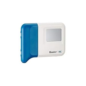 Hunter Ordinateur d'arrosage, contr&ocirc;leur HC 12 Stations avec Hydrawise, Blanc, 15.2 X 17.8 X 3.3 cm, NA306