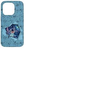 Disney Lilo & Stitch Tropical Breakout avec ange Coque pour iPhone 15 Pro