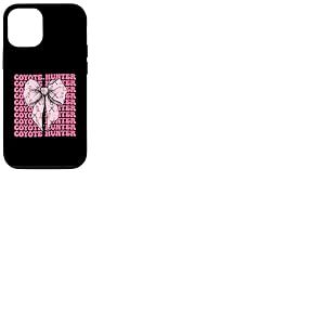 Ruban rose coyote chasseur coyote, coquette Coque pour iPhone 12/12 Pro