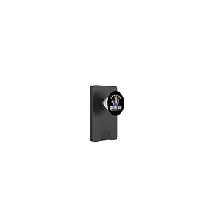Crâne Rebelle sorcière Violette – Attitude Gothique emballée PopSockets PopWallet pour MagSafe