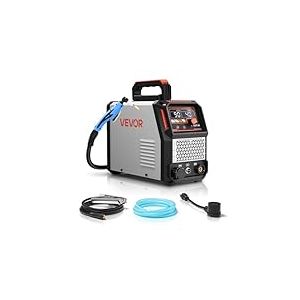 VEVOR D&eacute;coupeur Plasma, 50 A, Machine de D&eacute;coupe Plasma 220 V avec Fonction 2T/4T, Onduleur IGBT, Affichage Num&eacute;rique, Commande Intelligente, Temps PT/PA R&eacute;glable pour R&eacute;paration &agrave; Domicile, Atelier