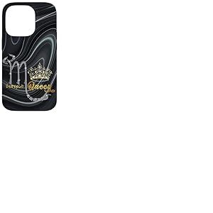 Scorpion Queen Zodiac Anniversaire Glam Astrologie Coque pour iPhone 14 Pro