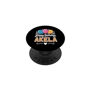 Joyeux Anniversaire en Disant Akela PopSockets PopGrip Adh&eacute;sif
