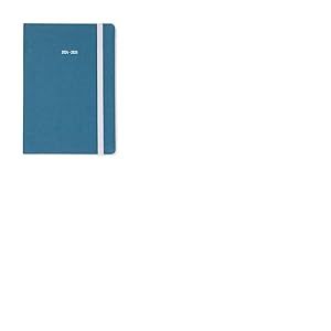 Letts of London Raw Agenda scolaire semainier 2024/2025 Bleu sarcelle Format A5