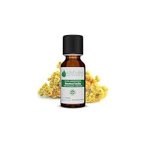 VOSHUILES - Huile Essentielle d'Hélichryse Italienne (Immortelle) 2ml - 100% Pure et Naturelle - à Diluer dans de l'Huile Végétale - Idéale pour les Sportifs - Application par Massages