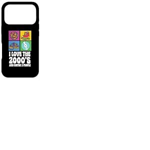 Tenue des ann&eacute;es 2000 et Design de f&ecirc;te des ann&eacute;es 2000 pour 2000 Personnes 2000 Coque pour iPhone 17 Pro