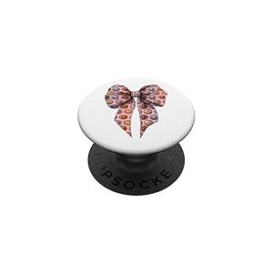 Coquette Bow Coin Collector Coin Collectionner Numismatique Fille PopSockets PopGrip Adhésif