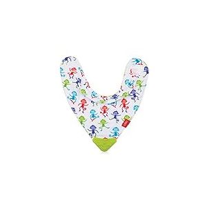 N&ucirc;by Bavoir bandana avec bord de dentition Vert 3 m